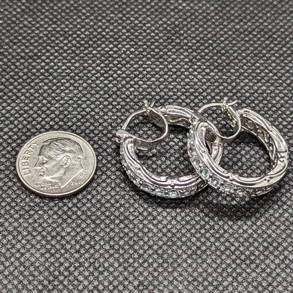 Blue STS hoops - Picture 3 of 4